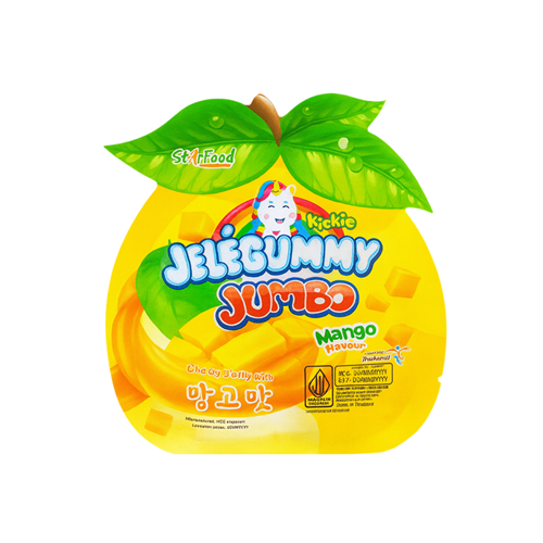 KIOKIO Желе жевательное конняку JeleGummy JUMBO со вкусом манго 35 гр Т1-00040727 - фото 52074
