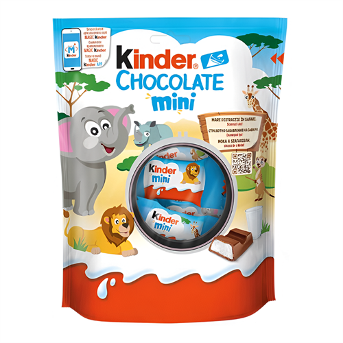 Kinder Chocolate Mini шоколад с молочной начинкой 120 гр УТ-00002934 - фото 52080