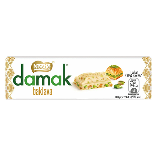 Nestle Damak Baklava Батончик белый шоколад 30гр Т1-00032913 - фото 52096