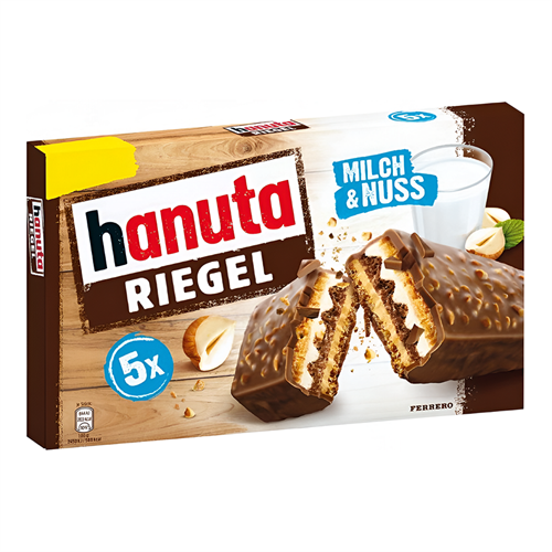 Ferrero Hanuta Riegel вафли 172,5 гр УТ-00001107 - фото 52115