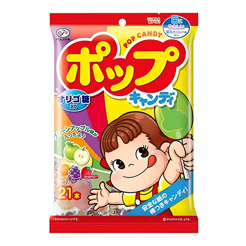 Pop Candy Fujiya леденцы на палочке микс 121,8 гр РТ-00002670 - фото 52141