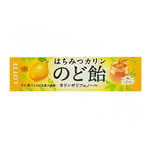 Lotte леденцы со вкусом айвы и мёда 10 шт 59,4 гр УТ-00003515 - фото 52144