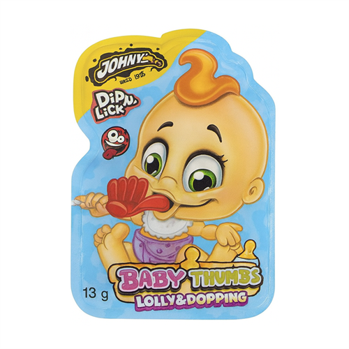 JohnyBee Baby Thumb леденец с взрывной карамелью 13 гр Т1-00018513 - фото 52173