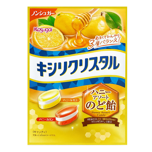 Kasugai Honey Assorted леденцы б/сахара Фруктовое ассорти с медом 63 гр Т1-00033525 - фото 52197