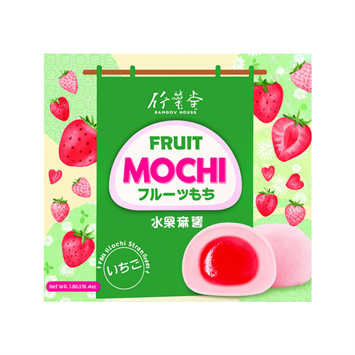 Bamboo House моти со вкусом клубники 140 гр УТ-00005801 - фото 52232