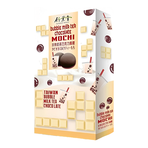 Bamboo House Bubble Milk Tea Chocolate Mochi моти с вкусом бабл-ти и шоколадом 120 гр УТ-00003567 - фото 52254