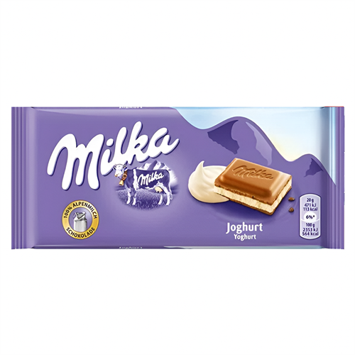 Milka Joghurt плитка шоколада милка с йогуртом 100 гр 00-00000524 - фото 52324