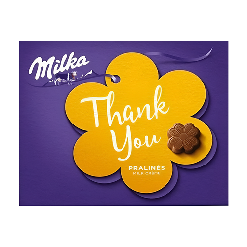 Milka Thank you набор конфет с молочным кремом 110 гр 00-00002421 - фото 52367