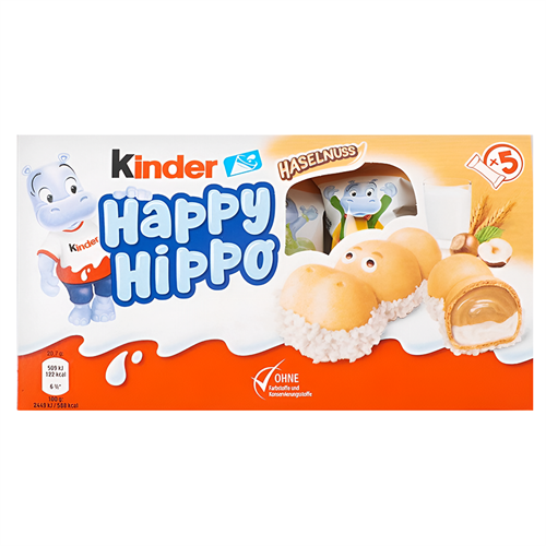 Kinder Печенье Happy Hippo hazelnuss 103,5г УТ-00005501 - фото 52398