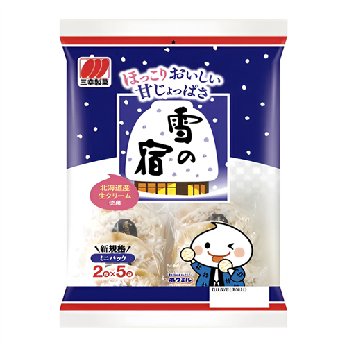 Sanko Seika снэк рисовый печенье снежный салат крекер 73.6 гр Т1-00017388 - фото 52418