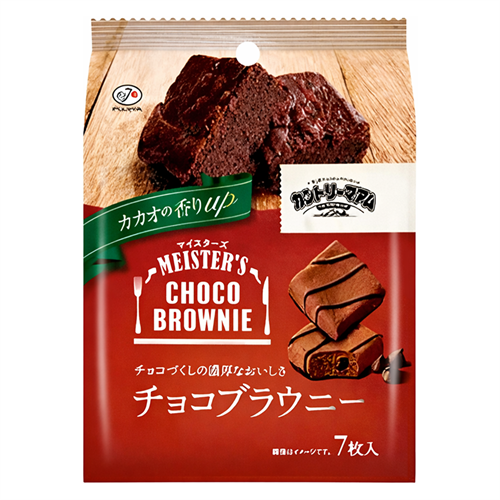 Fujiya Country Ma`am шоколадный брауни с шоколадным вкусом 77 гр Т1-00030890 - фото 52427