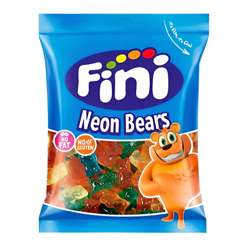Fini Neon Bears мармелад мишки неоновые 90 гр РТ-00003215 - фото 52458