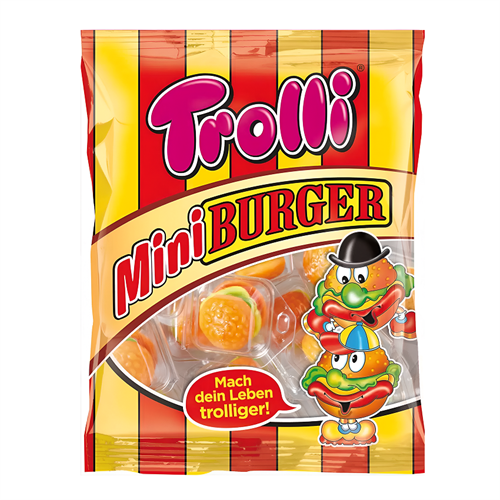 Trolli Mini Burger жев. мармелад 170 гр РТ-00003016 - фото 52488
