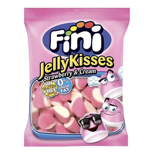 Fini Jelly Kisses мармелад жев-ый Поцелуи в сахаре 90 гр УТ-00001248 - фото 52500