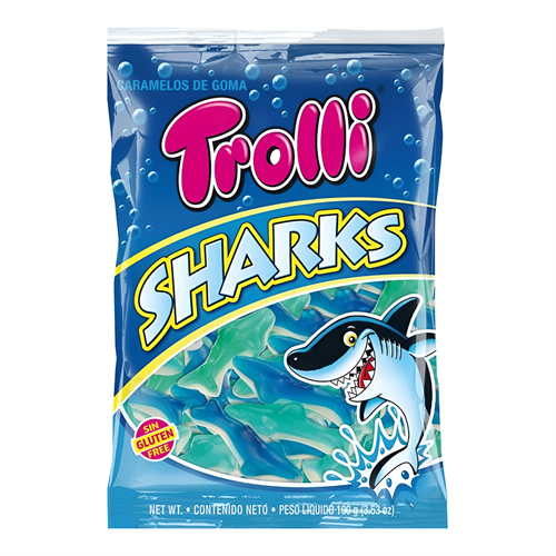 Trolli жевательный мармелад Акула 100 гр УТ-00003174 - фото 52504