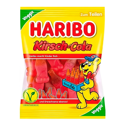 Haribo Kirsch Cola мармелад Вишневая кола 175 гр Т1-00016891 - фото 52509
