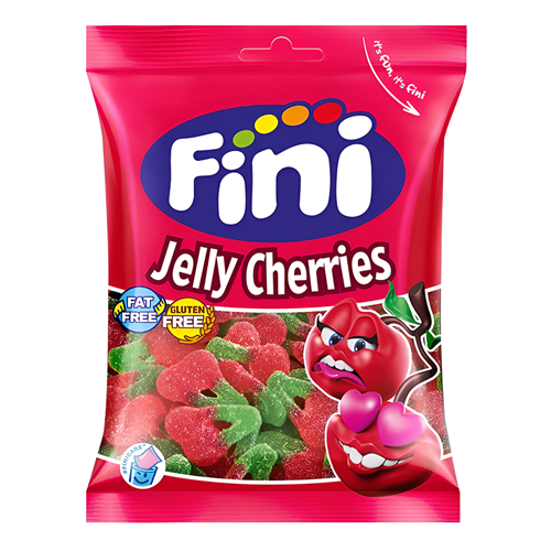 Fini жевательный мармелад вишенки в сахаре 90 гр УТ-00011527 - фото 52552