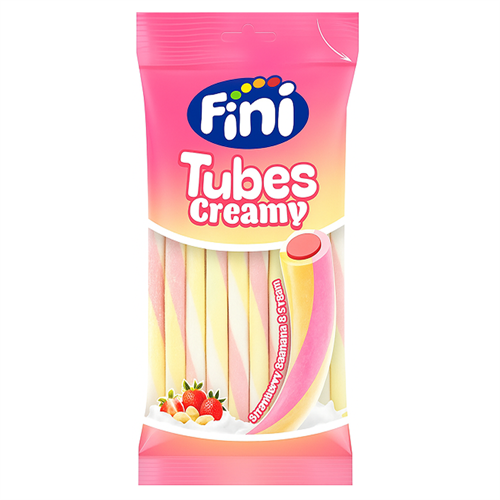 Fini Мармелад Палочки разноцветные йогурт клубника банан 80гр Т1-00036960 - фото 52571