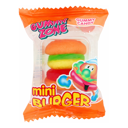 Gummi Zone Burger Мармелад мини бургер 8 грамм УТ-00001610 - фото 52575