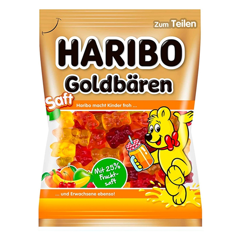 Haribo Saft Goldb?ren Сочные мишки мармелад жевательный 160 гр Т1-00017056 - фото 52599