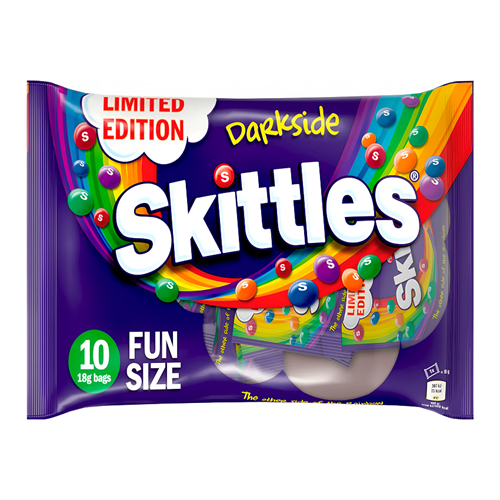 Skittles Драже Darkside funsize 324 гр Т1-00044500 - фото 52666