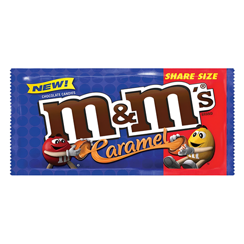 M&М's Caramel шоколадное драже с карамелью 80,2 гр 00-00000560 - фото 52684