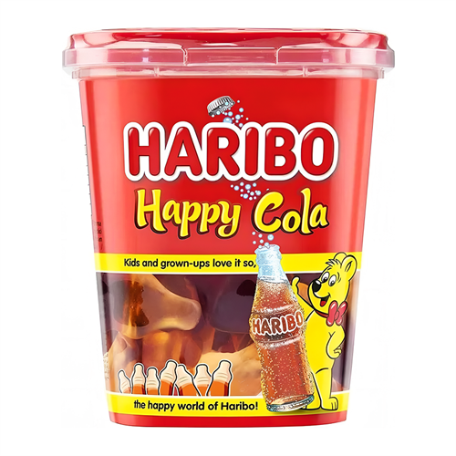 Haribo Happy Cola Хэппи Кола Мармелад стакан 150гр Т1-00033380 - фото 52701