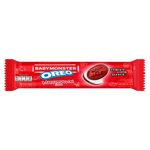 Печенье Oreo Babymonster Red Marshmallow Creme 110,4гр Т1-00046396 - фото 52743