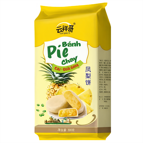 Вегетарианский торт Pie Chay Yun Xiang Ge Ананас 300гр Т1-00045141 - фото 52786