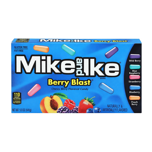 Mike and Ike Berry Blast жевательные конфеты 141 гр УТ-00004390 - фото 52816