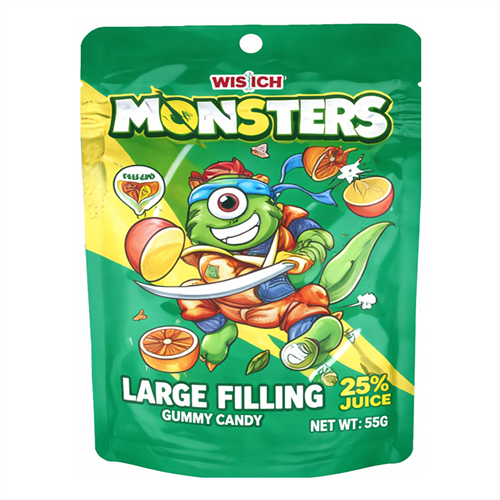 Monster Wischi мармеладные конфеты Апельсин 50 гр Т1-00027558 - фото 52897