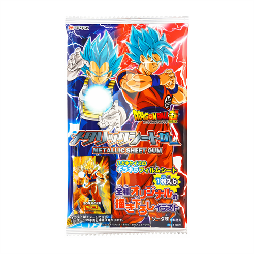 Coris Dragon Ball жев резинка аниме металлический щит вкус содовой + карточка героя 15,4 гр УТ-00007430 - фото 52928