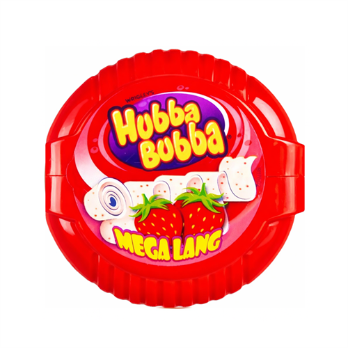 Hubba Bubba Mega Lang Fruits жев. резинка клубника лента 56 гр. УТ-00000399 - фото 52961