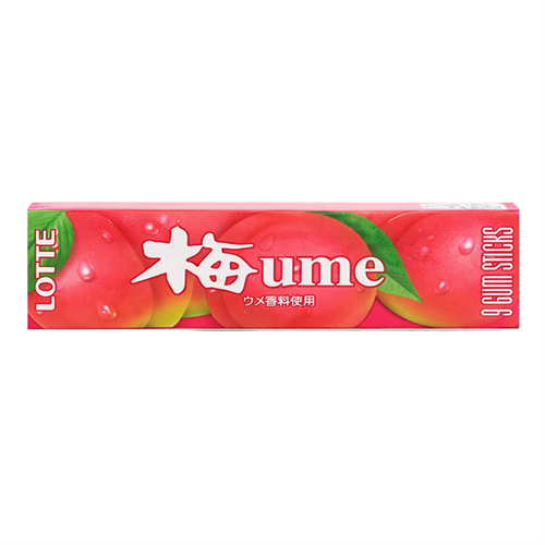 Lotte Plum Flavored жев. резинка со вкусом японской сливы 31 гр 00-00001716 - фото 52986