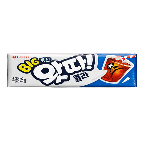 Lotte Big Whatta Cola жевательная резинка со вкусом колы 23 гр УТ-00005611 - фото 52990