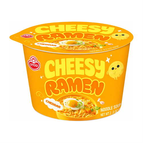 Otoki Лапша б/п Cheesy Ramen Cheddar 90 гр Т1-00047561 - фото 53093