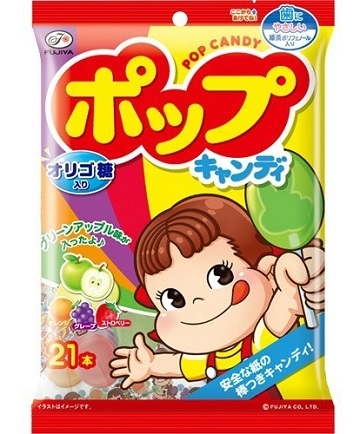 Pop Candy Fujiya леденцы на палочке микс 121,8 гр РТ-00002670-1 - фото 53233