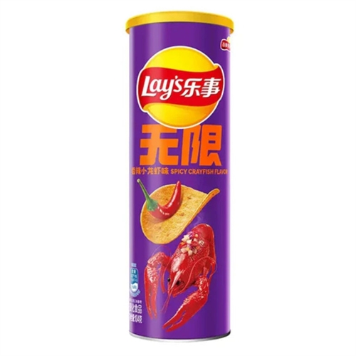 Lay's Чипсы Stax Spicy Crawfish Острый рак туба 90гр Т1-00045759 - фото 54234