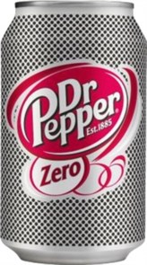 Dr Pepper Zero газированый напиток без сахара 330 мл