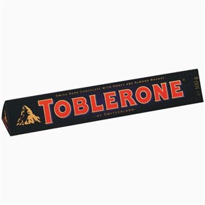 Toblerone Dark шоколадный батончик горький 100 гр