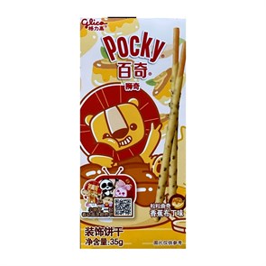Glico Pocky хлебные палочки со вкусом банановый пудинг 35 гр