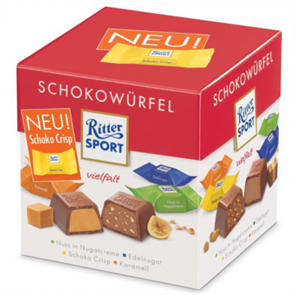 Ritter Sport Choco Cubes Vielfalt конфеты ассорти 176 гр 652508 - фото 34604