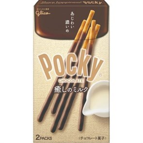 Glico Pocky соломка с шоколадом и топленым молоком 38,8гр 512009 - фото 34615