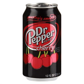 Dr. Pepper Cherry напиток газированный со вкусом вишни 355 мл