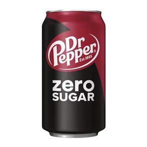 Dr. Pepper Zero Sugar напиток газированный 355 мл