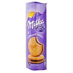 Milka Choco Creme печенье бисквитное с шоколадом 260 гр