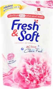 Lion Fresh&Soft Гель для стирки всех типов тканей Сладкий Поцелуй 400 мл