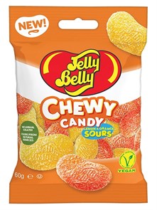 Jelly Belly жевательный мармелад кислый апельсин и лимон 60 гр