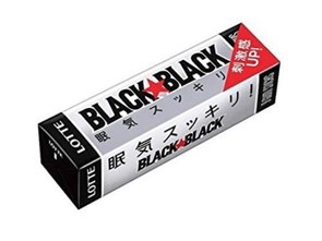 Lotte Black Black жевательная резинка 9 пластинок 32 гр