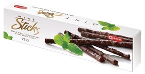 Mint Sticks шоколадный тростник со вкусом мяты 75 гр